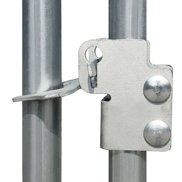 vidaXL Vanjski koko&scaron;injac od pocinčanog čelika 2x2x1,92 m