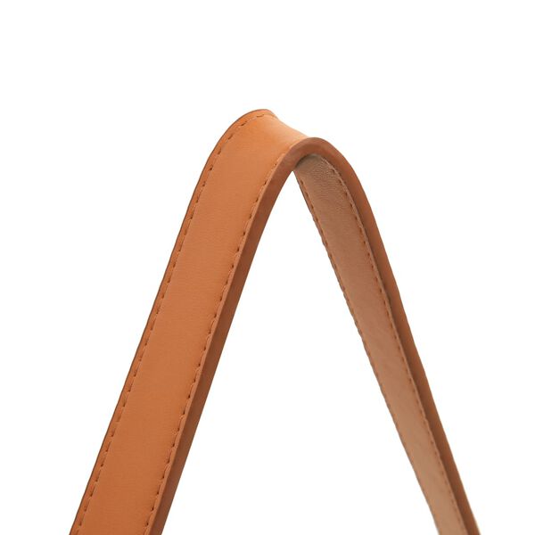 vidaXL Zidno ogledalo s trakom 50 cm zlatno