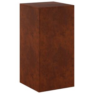 vidaXL Stalak za biljke Rđa 40 x 40 x 80 cm Otporni čelik