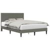 vidaXL Krevetna konstrukcija Svjetlosiva 160 x 200 cm Kordura tekstil