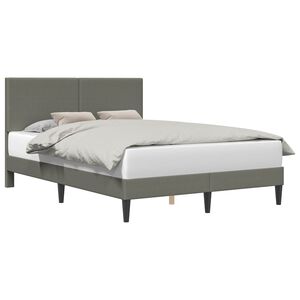 vidaXL Krevetna konstrukcija Svjetlosiva 160 x 200 cm Kordura tekstil