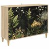vidaXL Kreveta RHENEN Sonoma 102 x 33 x 75 cm Konstruirano drvo
