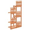 vidaXL Stalak za cvijeće 60 x 25 x 130 cm od masivne jelovine