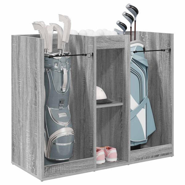 vidaXL Golf ormar Jednobojno Siva Sonoma 102 x 45 x 85,5 cm