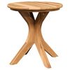 vidaXL Bocni stol Smeđa 40 x 40 x 41 cm Čvrsto teak drvo