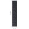 vidaXL Tepih-staza BCF antracit 60 x 400 cm