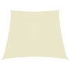 vidaXL Jedro protiv sunca od tkanine Oxford trapezno 3/5 x 4 m krem