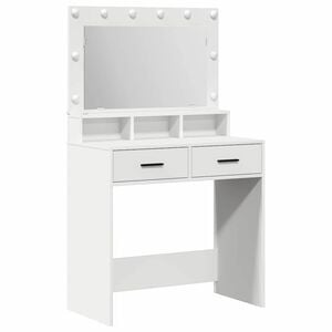 vidaXL Toaletni stol Bijelo 79 x 41 x 135 cm Konstruirano drvo