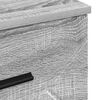 vidaXL Noćni ormar Sivi hrast sonoma 38 x 38 x 66 cm Konstruirano drvo