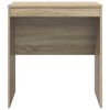 vidaXL Stol Sonoma hrast 70 x 50 x 76 cm
