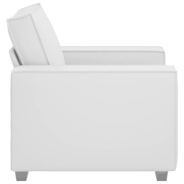 vidaXL Sofa Bijelo 99 x 78 x 84 cm tkanina