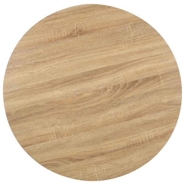 vidaXL Bistro stol svjetlosmeđi 80 cm MDF