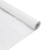 vidaXL Samoljepljiva prozirna folija Frosted bijela 45 x 1000 cm PVC