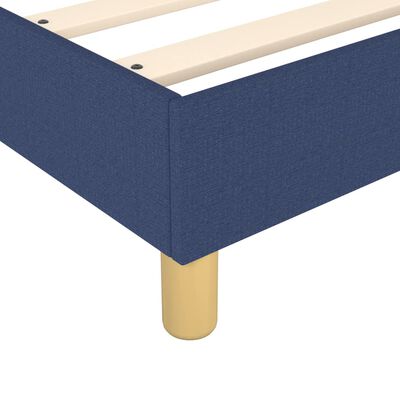 vidaXL Okvir za krevet plavi 180x200 cm od tkanine