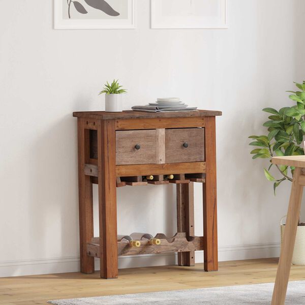 vidaXL Cabinet Smeđa 60 x 30 x 70 cm Čvrsto drvo iz reciklaže