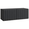 vidaXL TV ormar za zid 78,5 x 31 x 30 cm Crna Konstruirano drvo