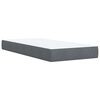 vidaXL Box spring krevet s madracem tamnosivi 80 x 200 cm bar&scaron;unasti