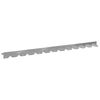 vidaXL Ograda oko Travnjaka 30 pcs 102 x 4 x 4 cm Čelik Srebrna
