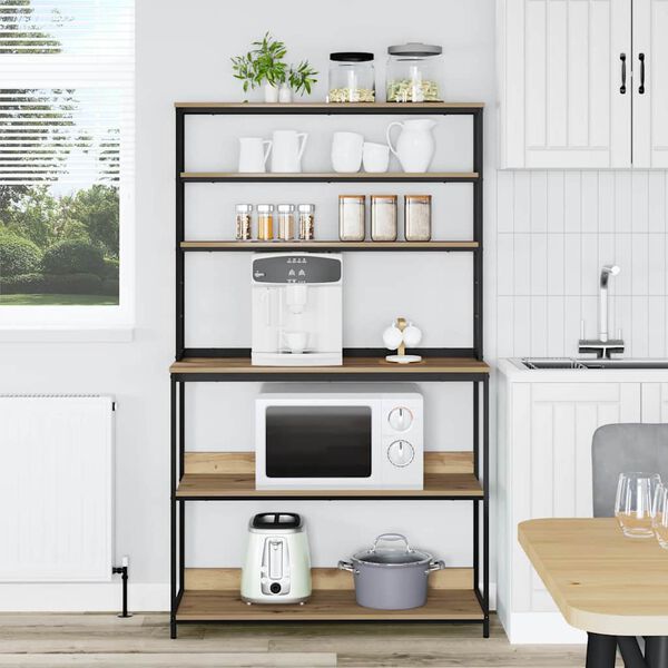 vidaXL Kuhinjska polica Umjetnički hrast 100 x 40 x 168 cm