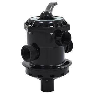 vidaXL Vi&scaron;eputni ventil za pje&scaron;čani filtar ABS 1,5 " 6-putni