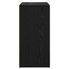 vidaXL Komode s ladicama Corona 2 pcs Crni hrast 59 x 39 x 80 cm