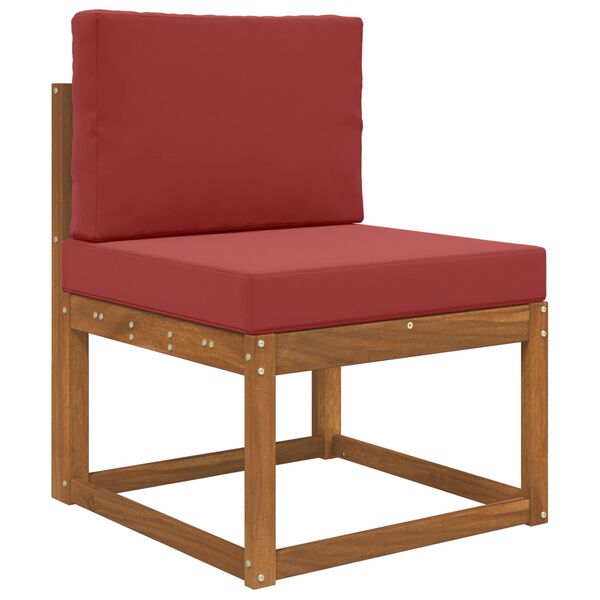 vidaXL Jastuk za vanjsku sofU 2 pcs boja crnog vina Poliester