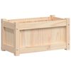 vidaXL Vrtna sadilica 60x31x31 cm od masivne borovine