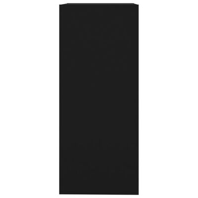 vidaXL Ormarić za knjige / sobna pregrada crni 40 x 30 x 72 cm