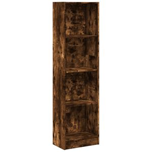 vidaXL Regal za knjige boja hrasta 40x24x176 cm od konstruiranog drva