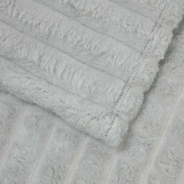 vidaXL Pokrivač Siva 200 x 150 cm Runo