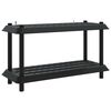vidaXL Jedinca za police 2 razina 100 x 40 x 55,5 cm PP Antracit