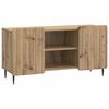 vidaXL TV ormar Hrast artisan 102 x 34,5 x 52 cm Konstruirano drvo