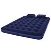 90750 Bestway Inflatable Flocked Airbed with Pillow and Air Pump 203 x 152 x 22 cm 67374