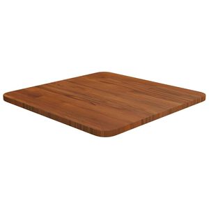 vidaXL Četvrtasta stolna ploča tamnosmeđa 40x40x1,5 cm tretirani hrast