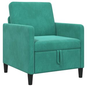 vidaXL Sofa s pohranom Tirkizna 72 x 78 x 87 cm Poliester