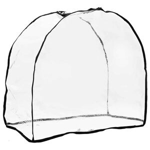 vidaXL Pokrov za kolica za ljubimce *Transparent*an 65 x 32 x 57 cm