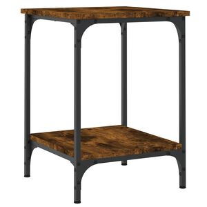 vidaXL Stolić za kavu boja hrasta 40 x 40 x 55 cm konstruirano drvo