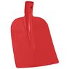 vidaXL Glava lopate Crvena 32 x 24,5 cm Čelik s prahom premazan