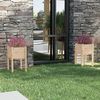 vidaXL Vrtne sadilice 2 kom 40 x 40 x 70 cm od masivne borovine