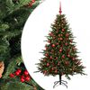 vidaXL Umjetno božićno drvce s kuglicom 120 cm 150 LED lampica