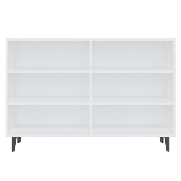 vidaXL Komoda bijela 103,5 x 35 x 70 cm od konstruiranog drva