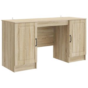 vidaXL Stol Hrast sonoma 142,5 x 50 x 75 cm Konstruirano drvo