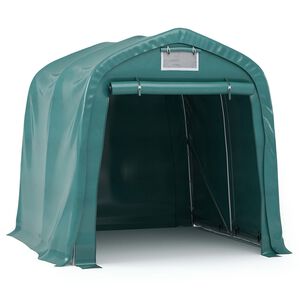 vidaXL Garažni &scaron;ator PVC 1,6 x 2,4 m zeleni