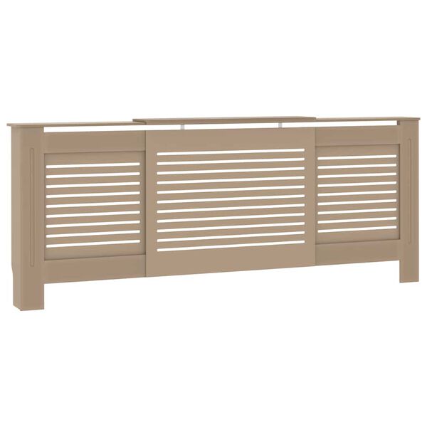 vidaXL Pokrov za radijator MDF 205 cm