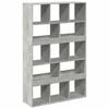 vidaXL Sobna pregrada boja betona 100x33x156,5 cm konstruirano drvo