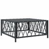 vidaXL Vrtni stol antracit 70 x 70 x 34 cm od tkane tkanine