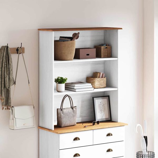 vidaXL Kavez ASKIM 91 x 30 x 104 cm Masivno borovo drvo