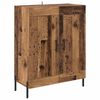 vidaXL Highboard Zidne Staro drvo 69,5 x 34 x 180 cm Konstruirano drvo