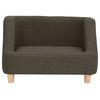 vidaXL Sofa za pse tamnosiva 60 x 37 x 39 cm od platna