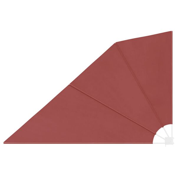 vidaXL Sklopiva bočna tenda terakota 160 x 240 cm